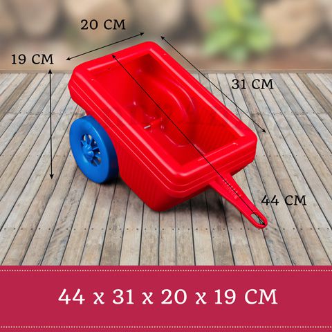 plastic 3 wheeler trike with trailer